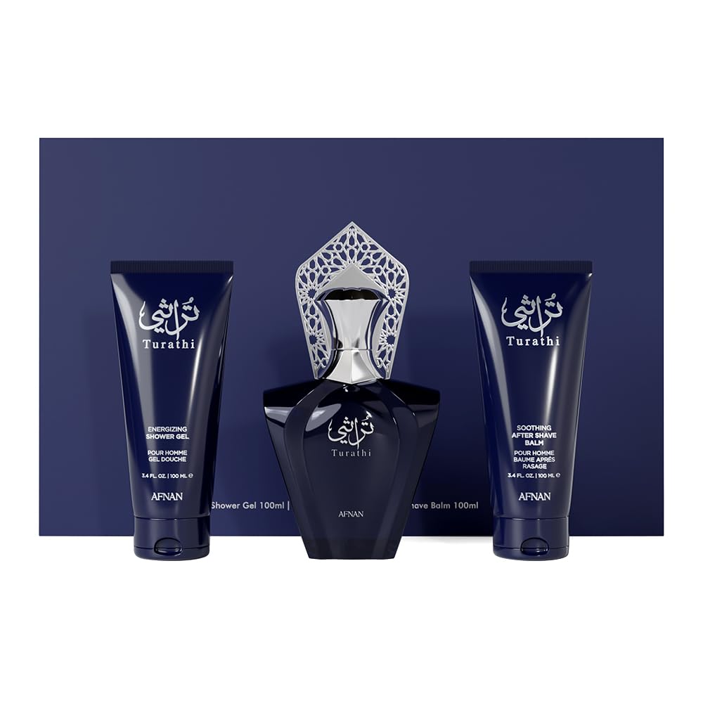 Kit Turathi Blue 90ml 3Piezas- Afnan. - Image 2